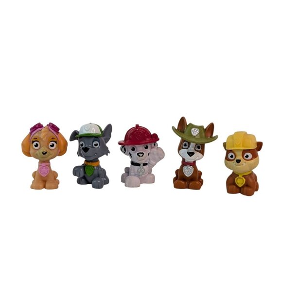 Paw Patrol Collectible Mini Figures Set Of 23 Characters Kids Toy Finger Puppet - Picture 2 of 10